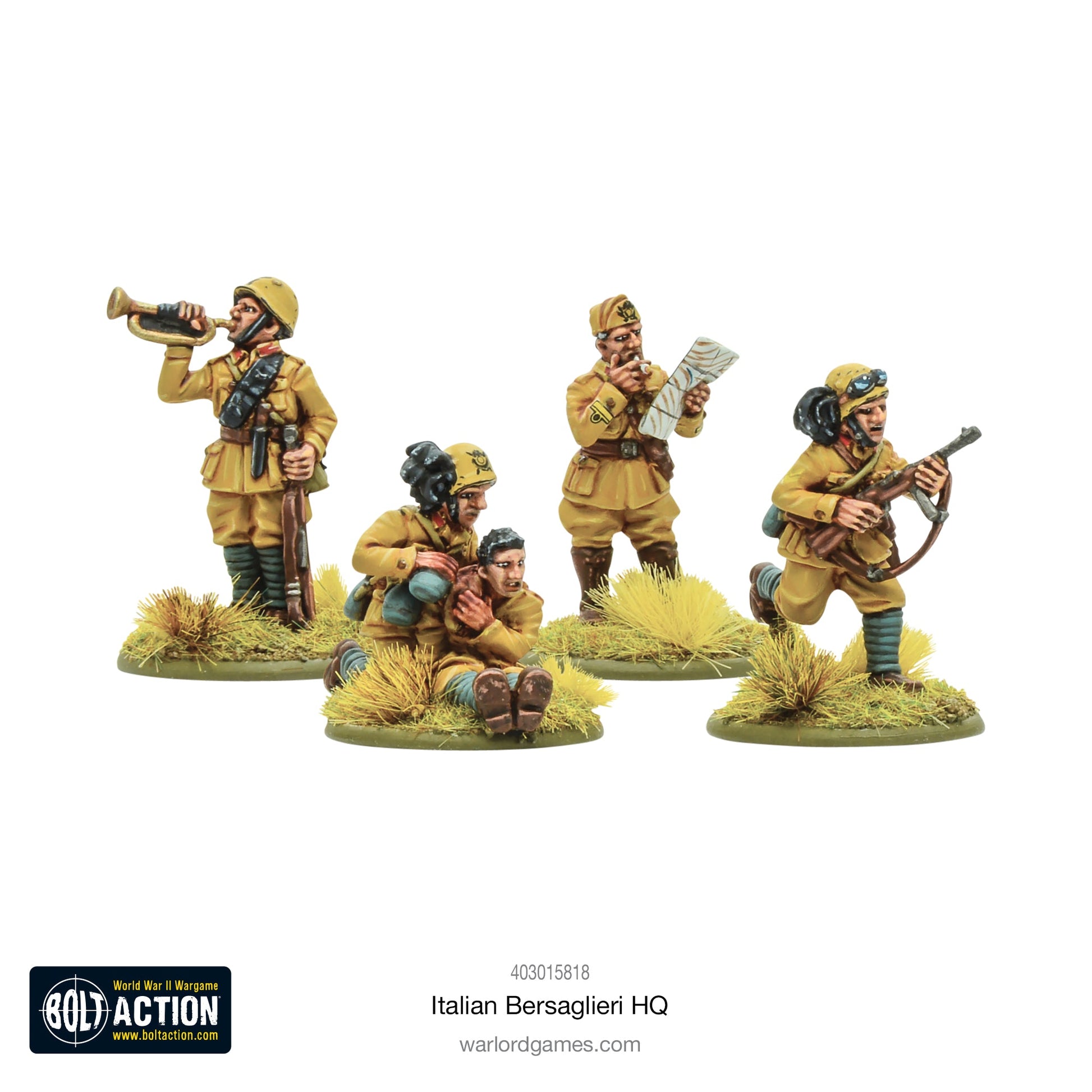 Bolt Action: Italian Bersaglieri HQ