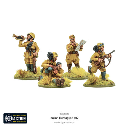 Bolt Action: Italian Bersaglieri HQ