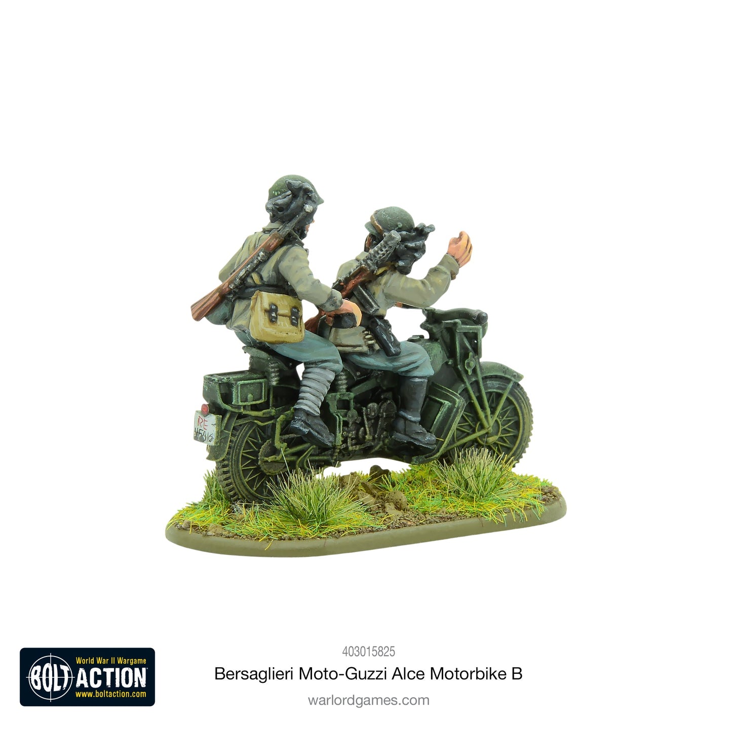 Bolt Action: Bersaglieri Moto-Guzzi Alce Motorbike B