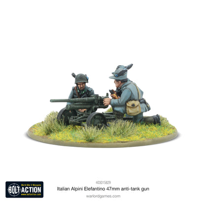 Bolt Action: Italian Alpini Elefantino 47mm Anti-tank Gun
