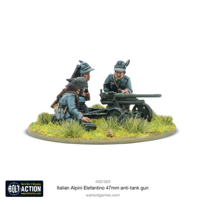 Bolt Action: Italian Alpini Elefantino 47mm Anti-tank Gun