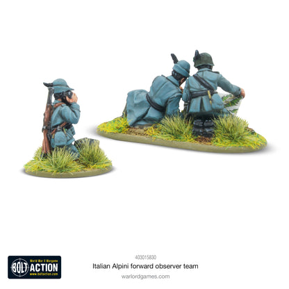 Bolt Action: Italian Alpini Forward Observer Team