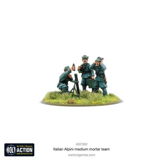 Bolt Action: Italian Alpini Medium Mortar team