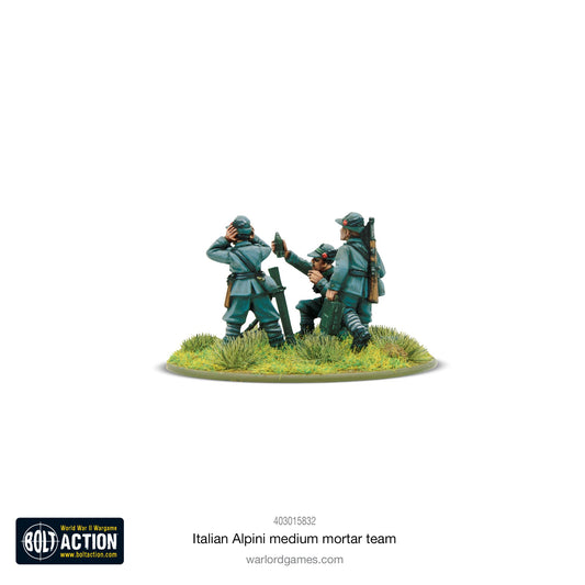 Bolt Action: Italian Alpini Medium Mortar team
