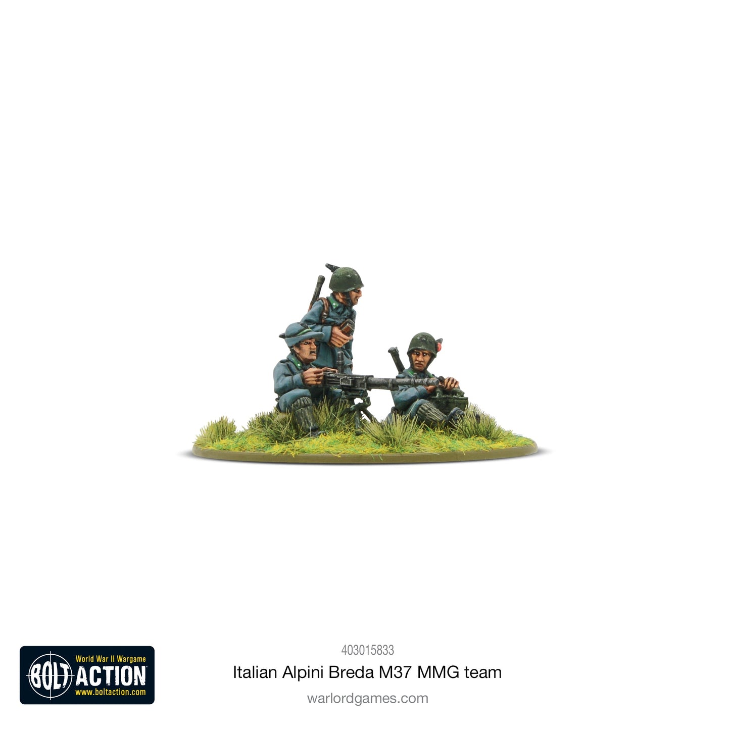 Bolt Action: Italian Alpini Breda M37 Medium Machine Gun Team