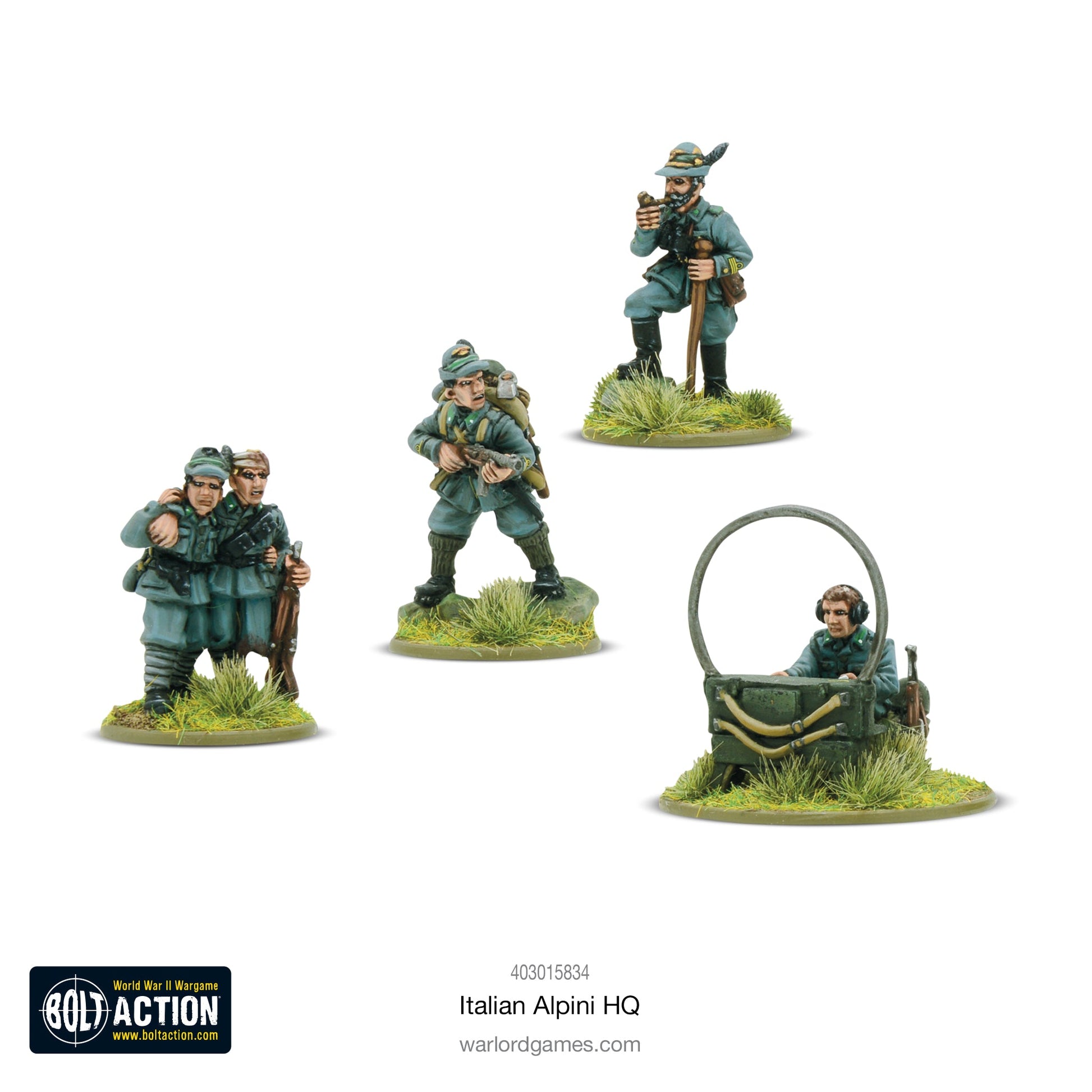 Bolt Action: Italian Alpini HQ