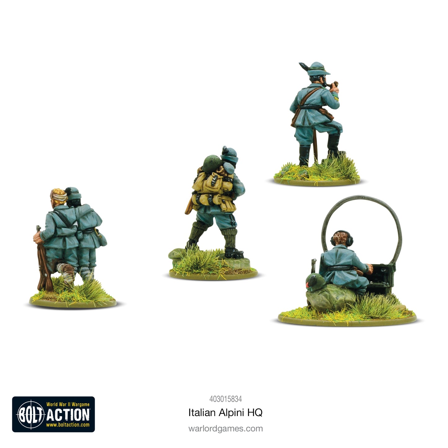 Bolt Action: Italian Alpini HQ