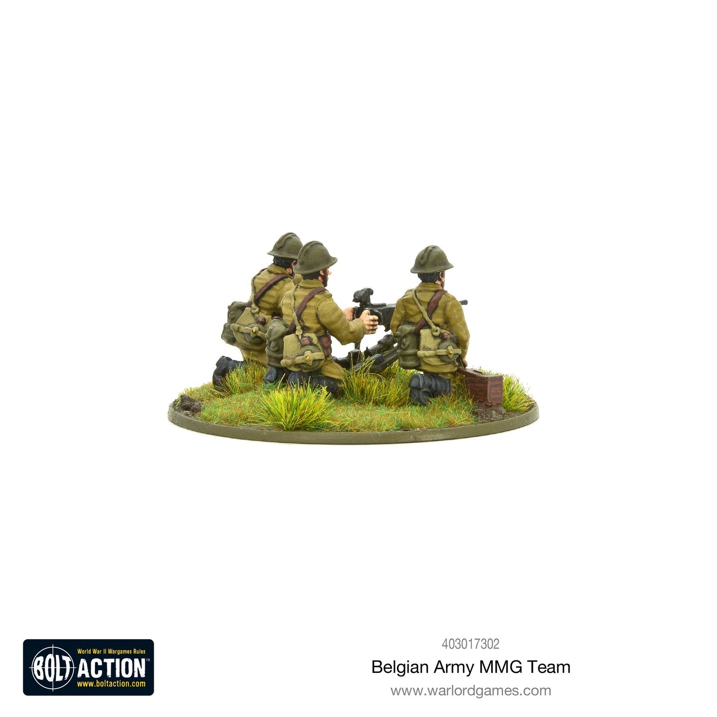 Bolt Action: Belgian Army MMG team