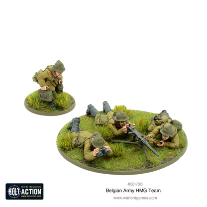 Bolt Action: Belgian Army HMG team