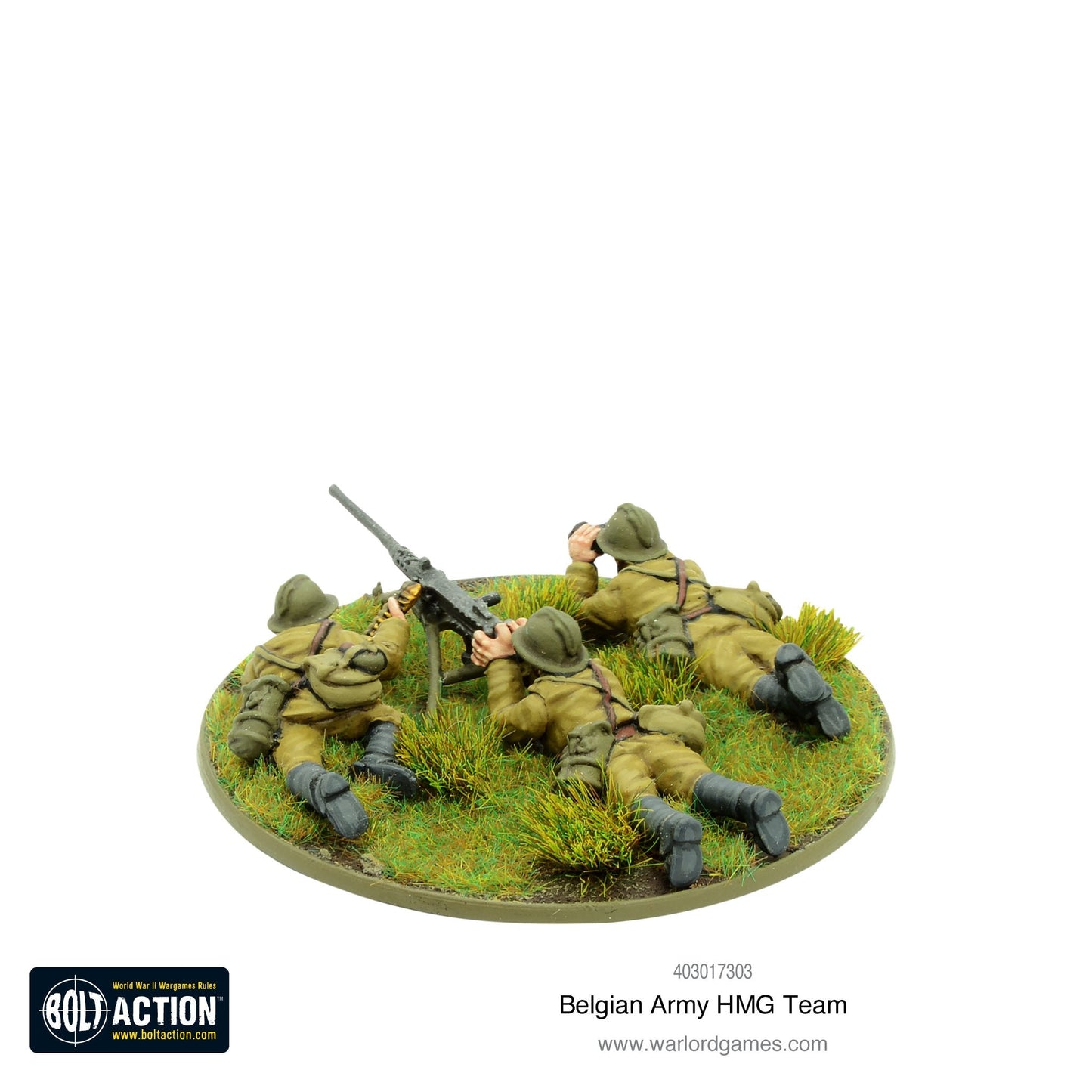 Bolt Action: Belgian Army HMG team