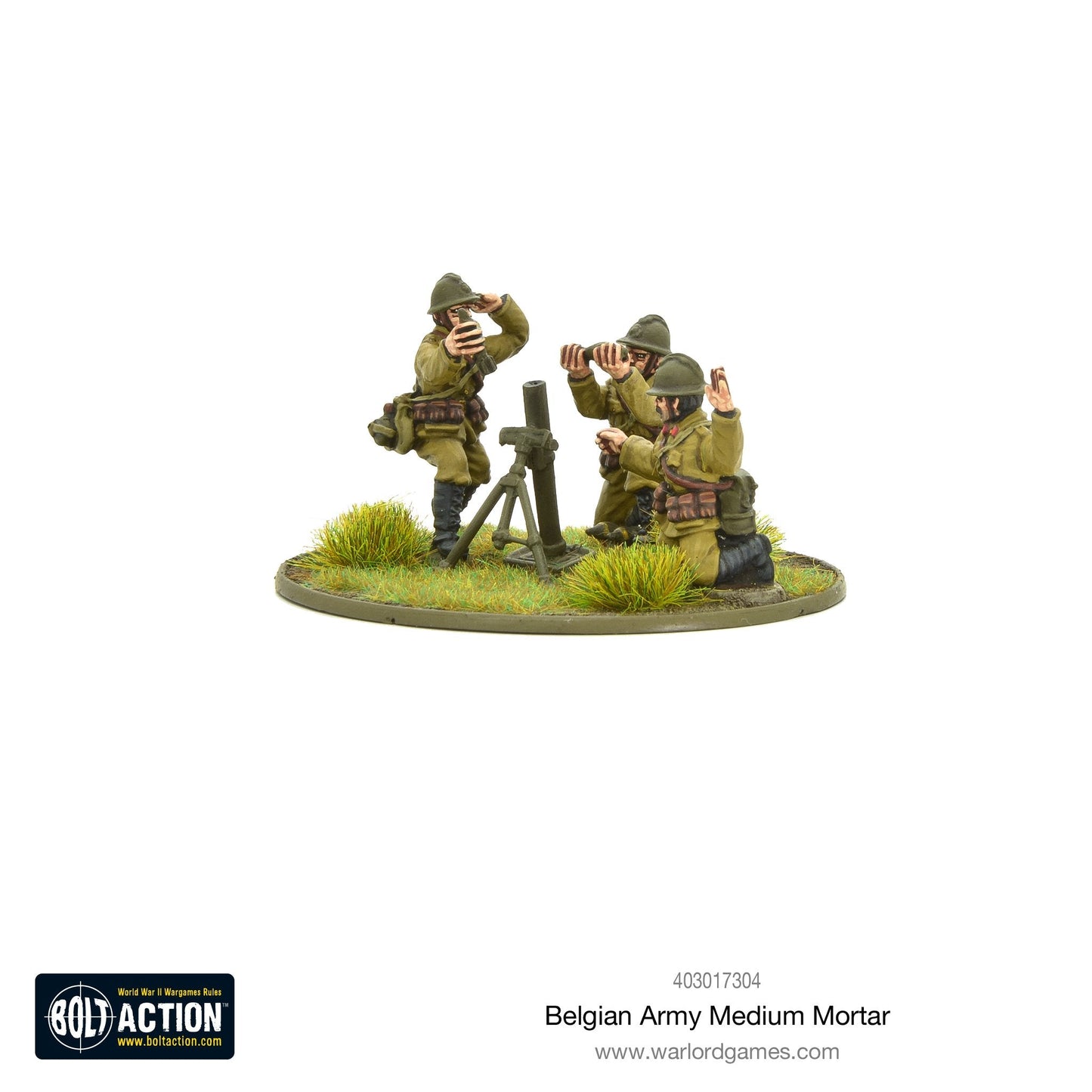 Bolt Action: Belgian Army medium mortar