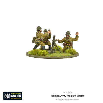 Bolt Action: Belgian Army medium mortar