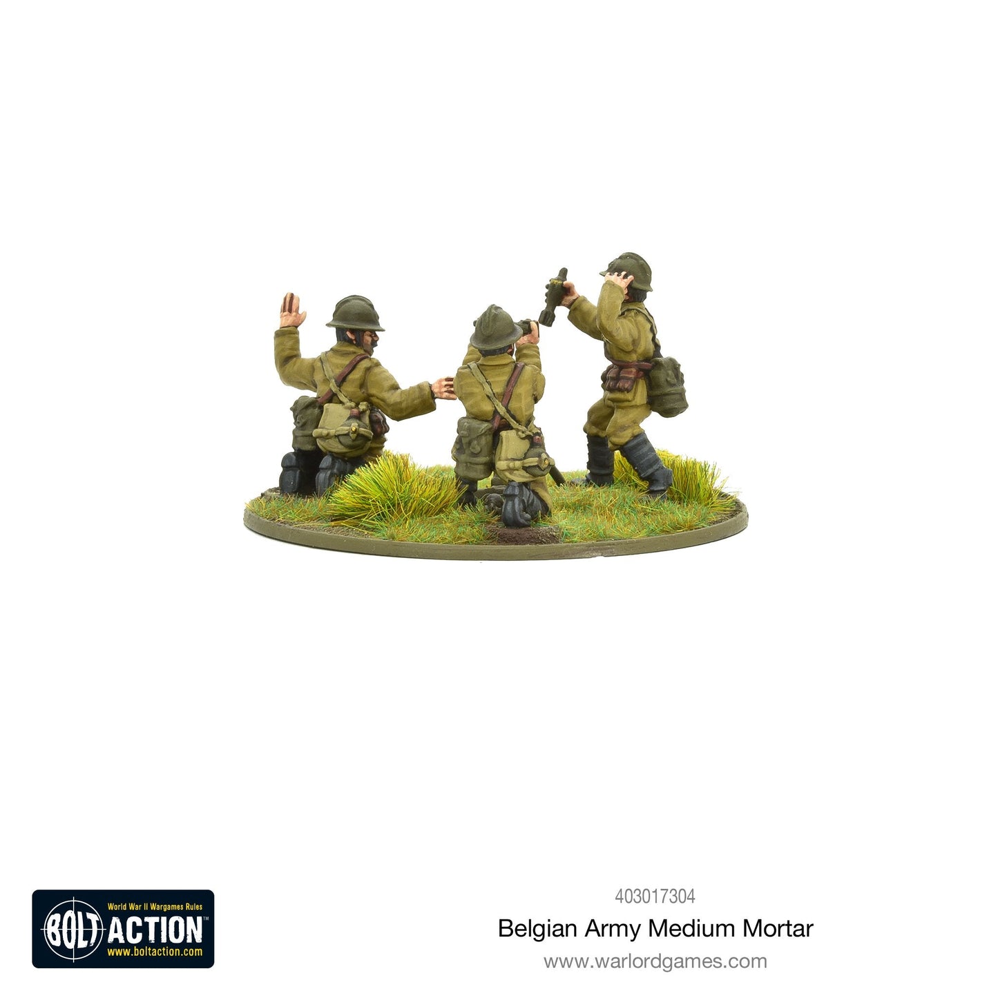 Bolt Action: Belgian Army medium mortar