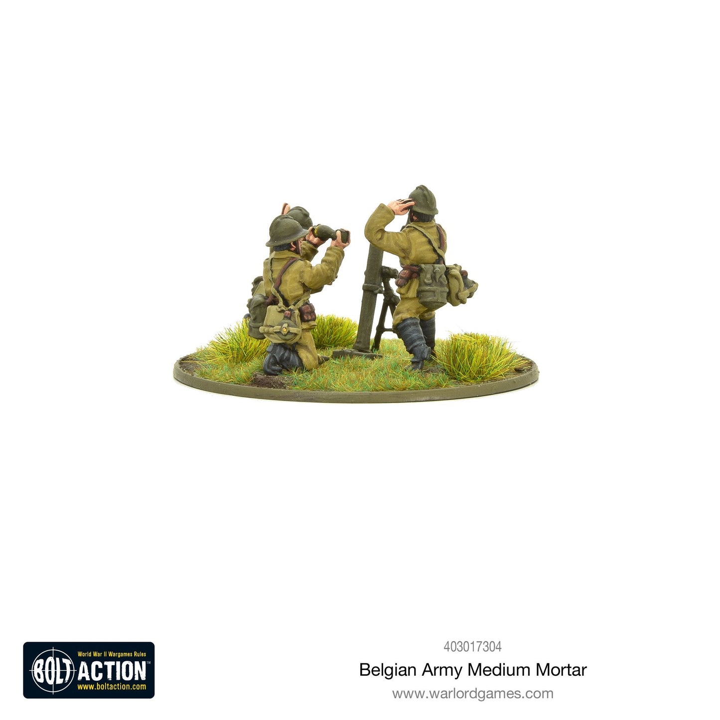 Bolt Action: Belgian Army medium mortar