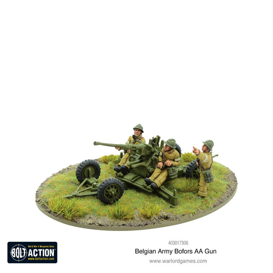 Bolt Action: Belgian Army Bofors AA gun