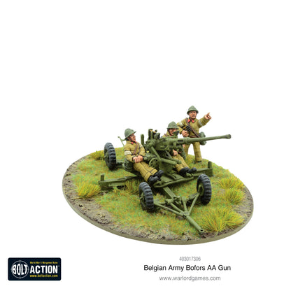 Bolt Action: Belgian Army Bofors AA gun