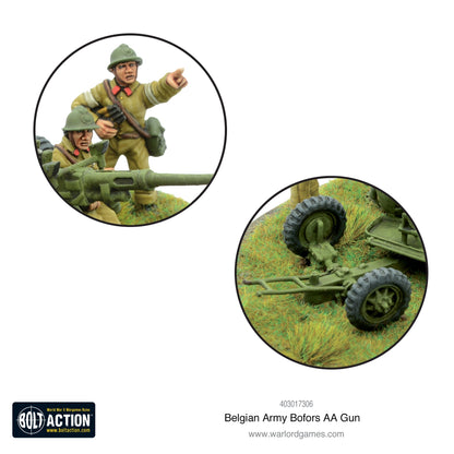 Bolt Action: Belgian Army Bofors AA gun
