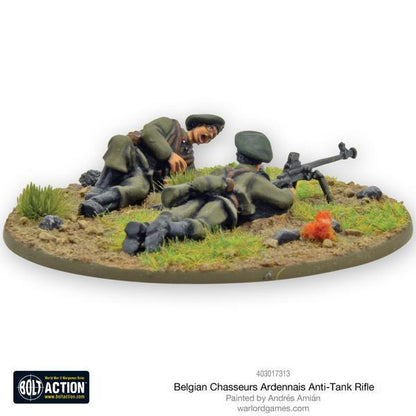 Bolt Action: Belgian Chasseurs Ardennais anti-tank rifle team