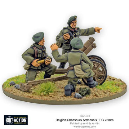 Bolt Action: Belgian Chasseurs Ardennais  FRC 76mm infantry gun