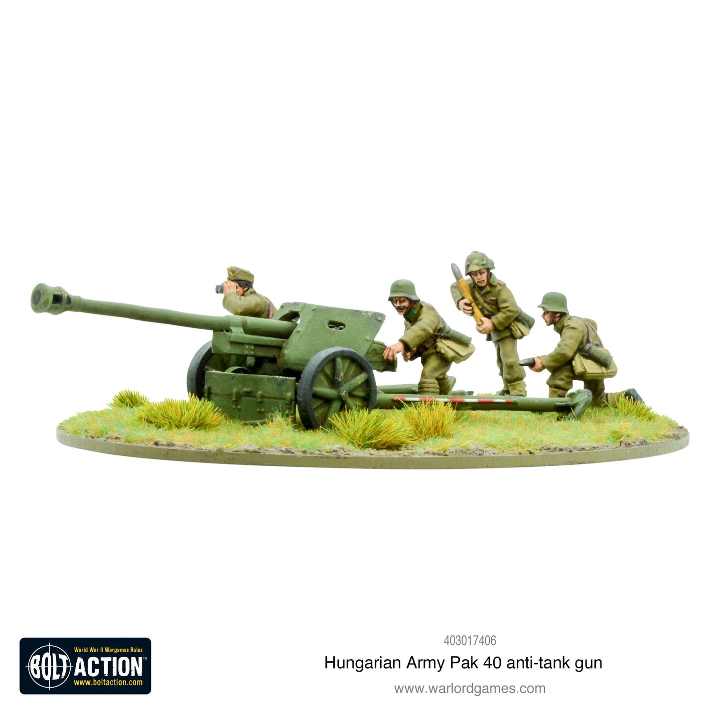 Bolt Action: Hungarian Army Pak 40 anti-tank gun