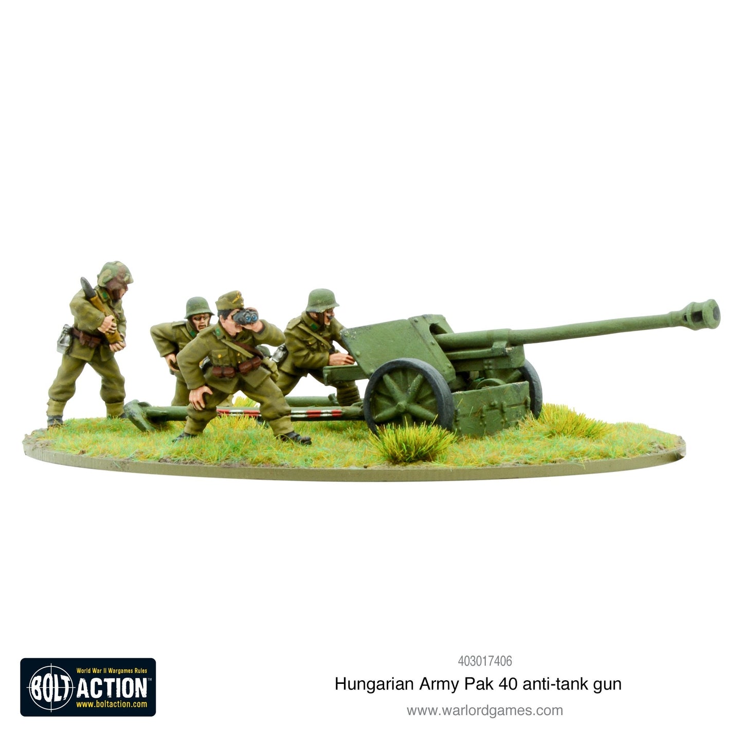 Bolt Action: Hungarian Army Pak 40 anti-tank gun