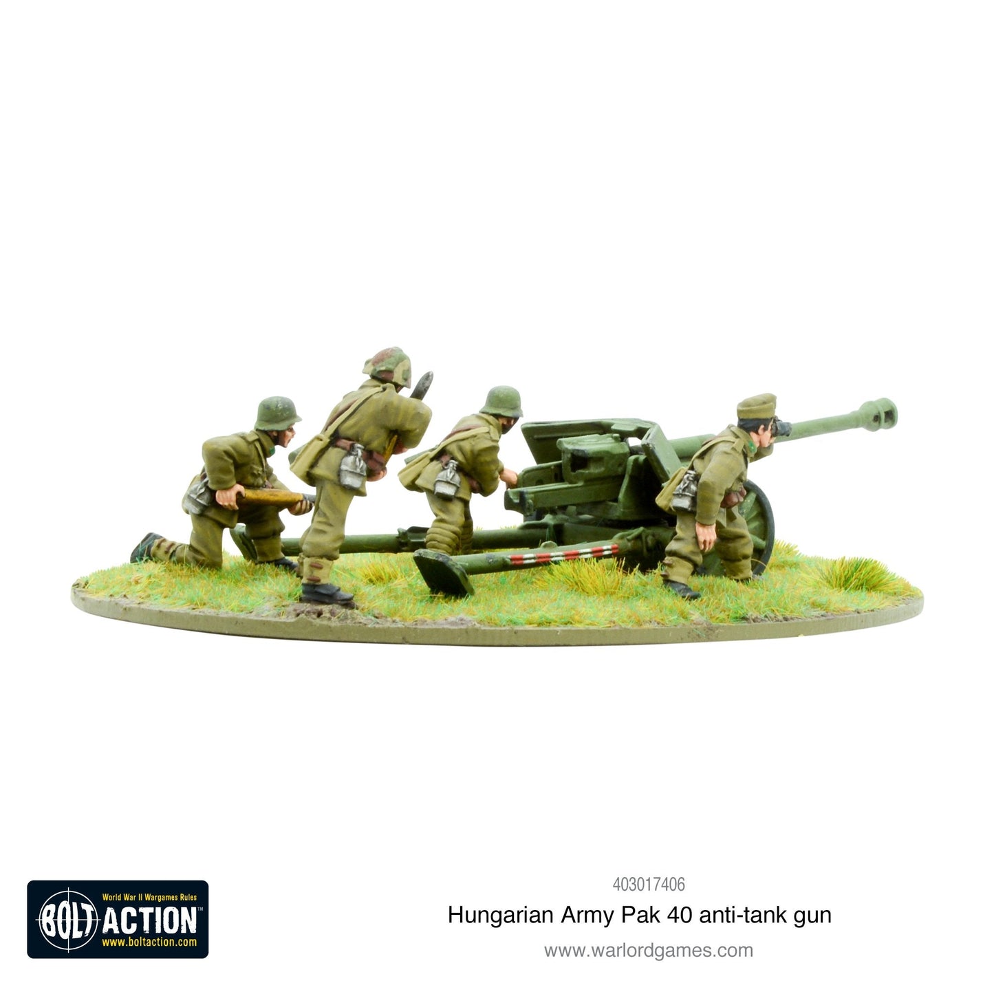 Bolt Action: Hungarian Army Pak 40 anti-tank gun