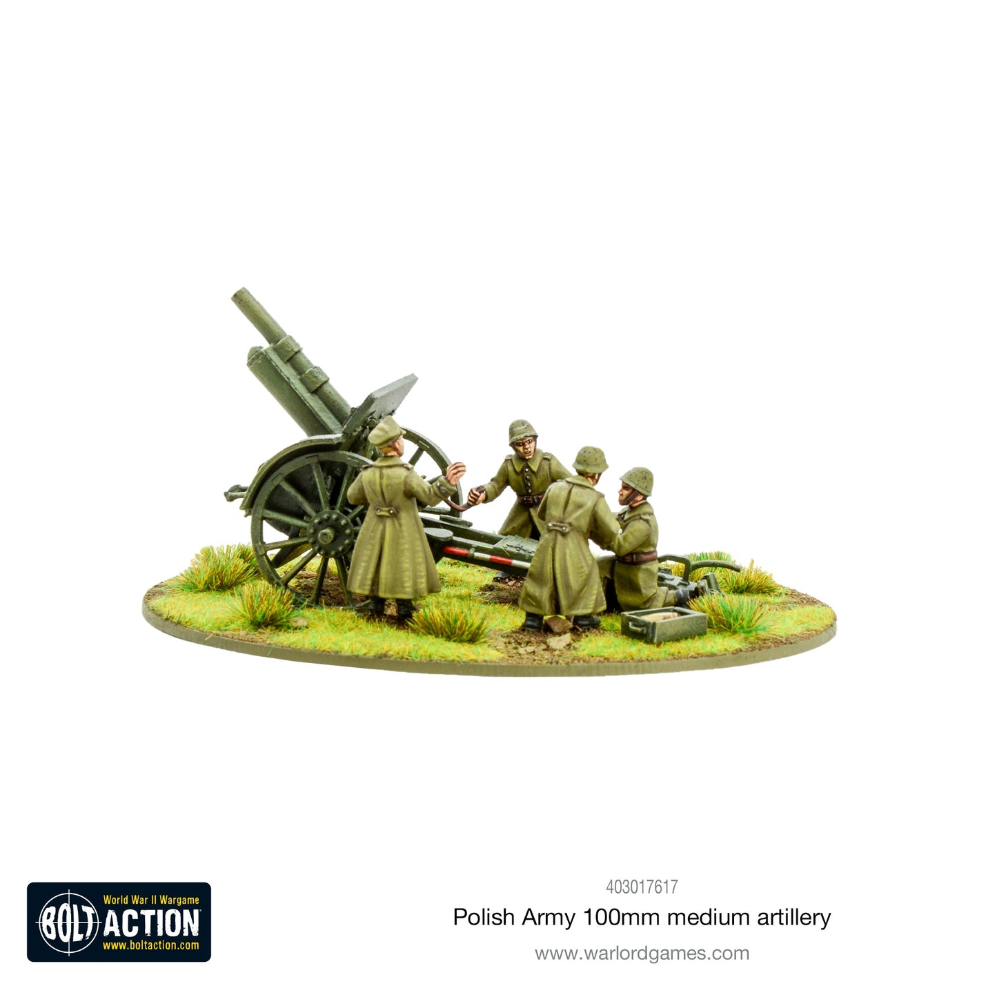 Bolt Action: Polish Army 100mm medium artillery