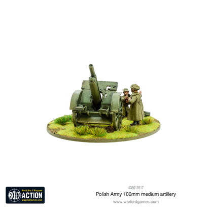 Bolt Action: Polish Army 100mm medium artillery