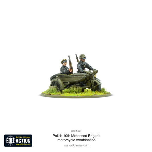 Bolt Action: Polish 10th Motorized Brigade motorcycle combination