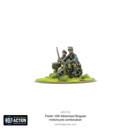 Bolt Action: Polish 10th Motorized Brigade motorcycle combination