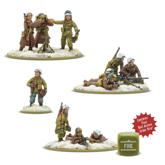 Bolt Action: USA - US Airborne (Winter) Heavy Weapons Platoon