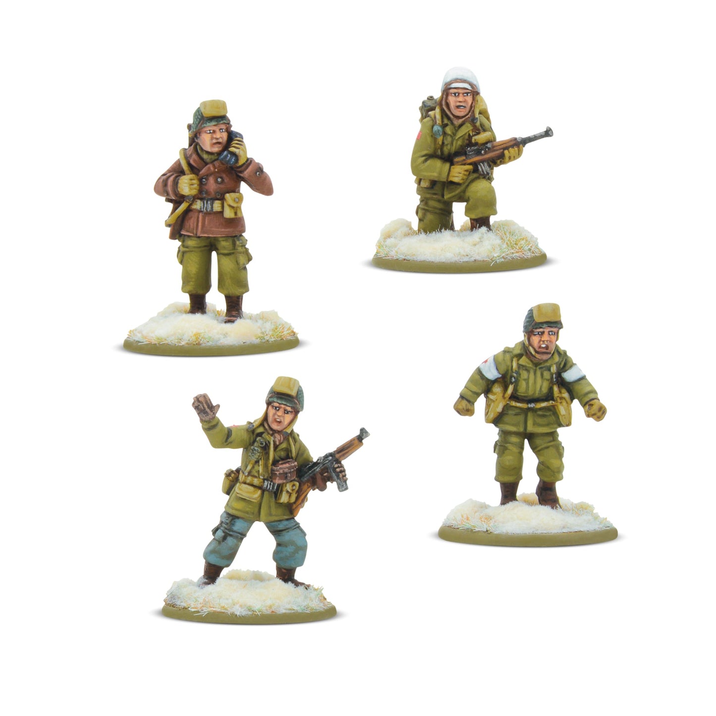 Bolt Action: USA - US Airborne (Winter) HQ