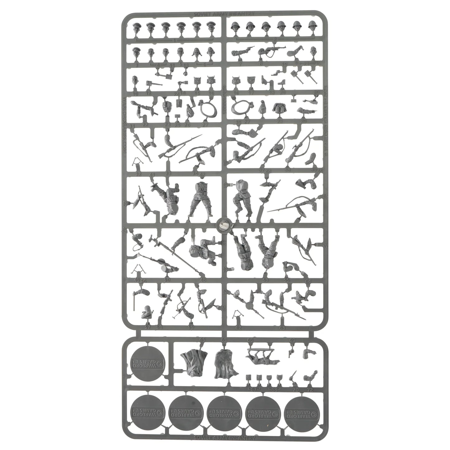 Bolt Action: Soviet Army Infantry (2025) Sprue
