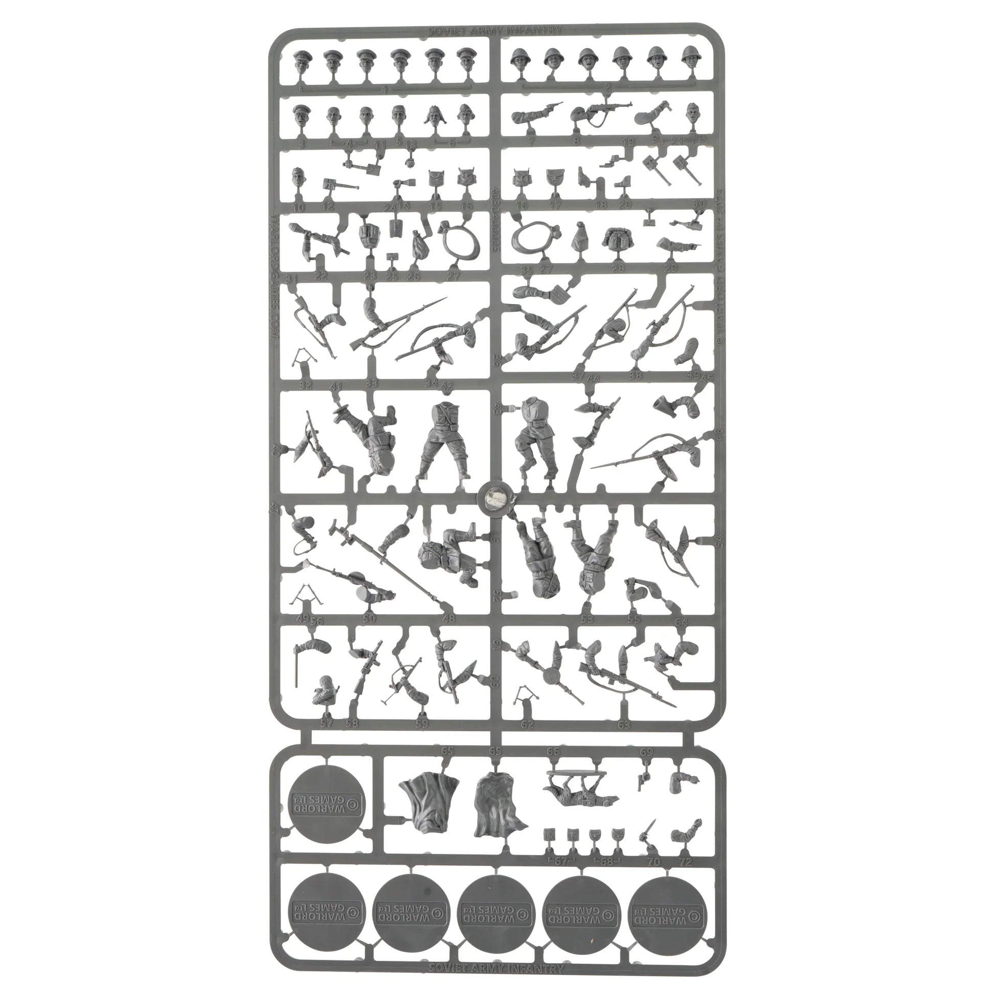 Bolt Action: Soviet Army Infantry (2025) Sprue