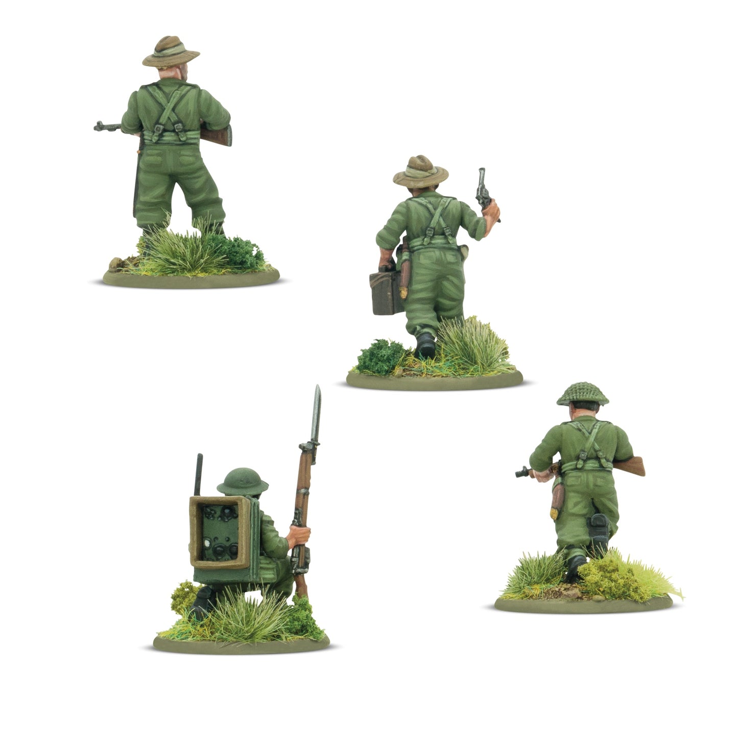 Bolt Action: British - Gurkha HQ