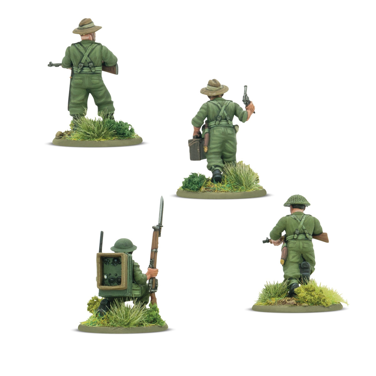 Bolt Action: British - Gurkha HQ