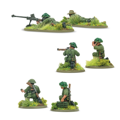 Bolt Action: British - Gurkha weapon teams
