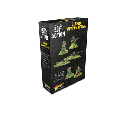 Bolt Action: British - Gurkha weapon teams