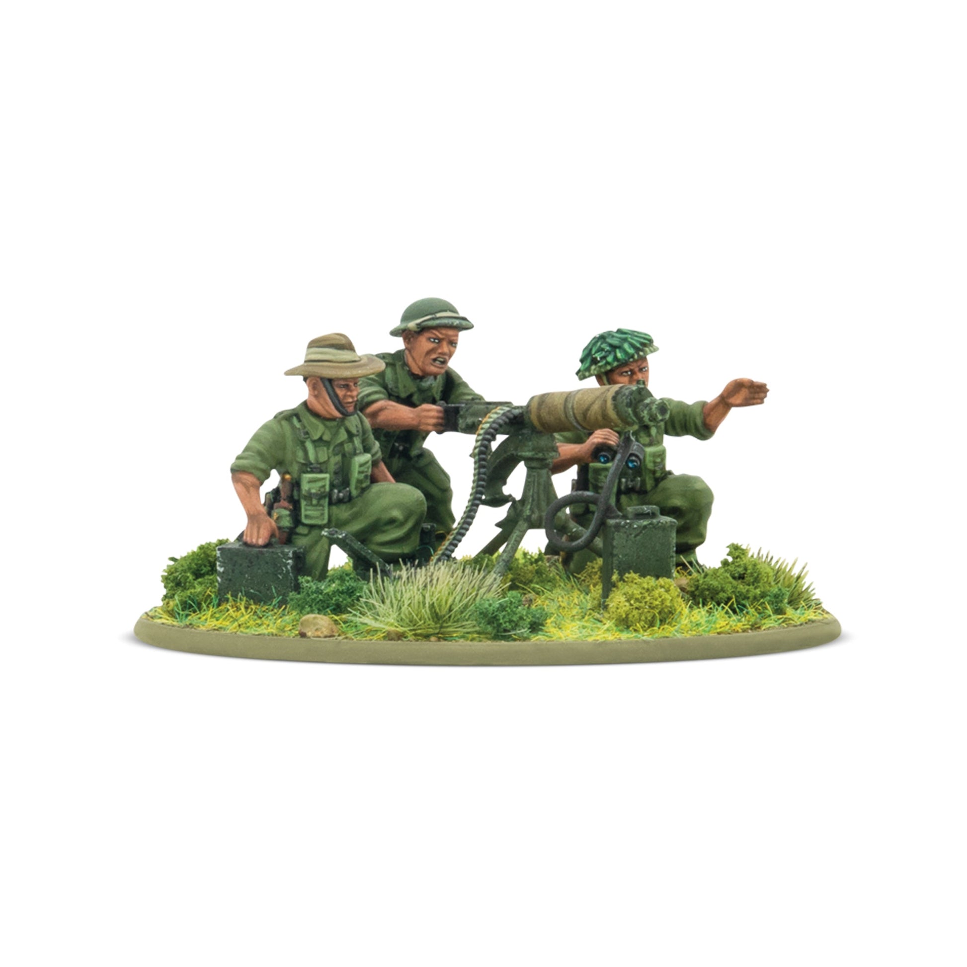 Bolt Action: British - Gurkha MMG team