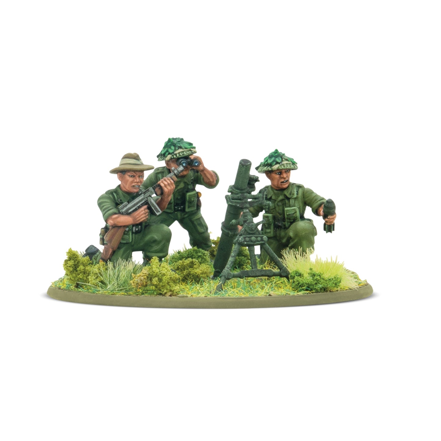 Bolt Action: British - Gurkha medium mortar team