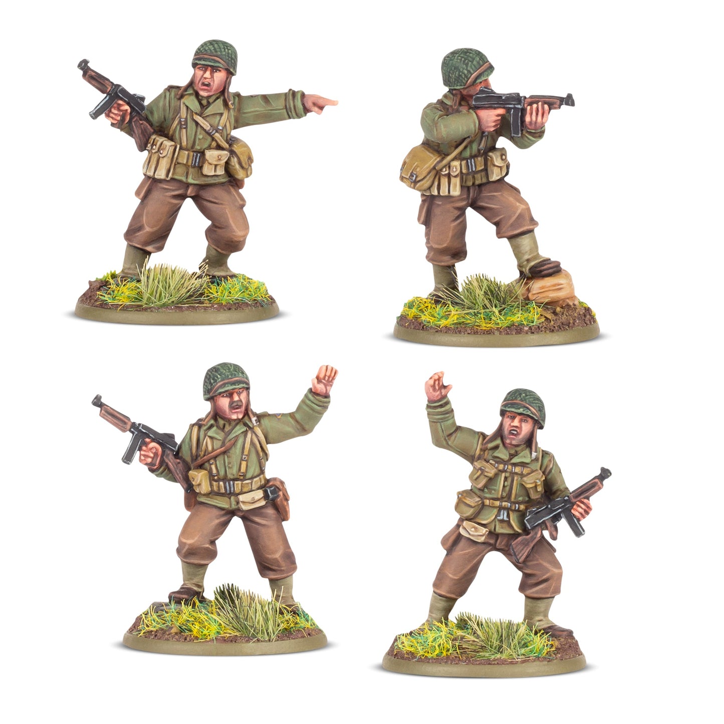 Bolt Action: USA - US Rangers Platoon Commanders