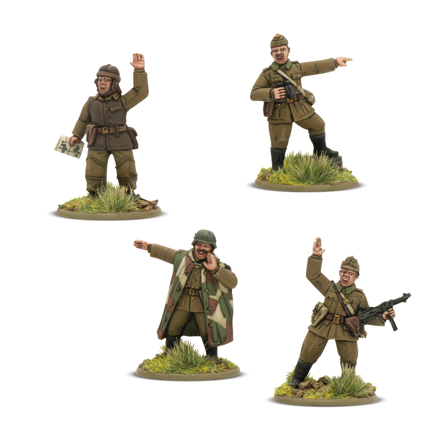 Bolt Action: Hungarian Army platoon commanders