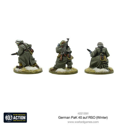 Bolt Action: German - German Pak 40 auf RSO (Winter)