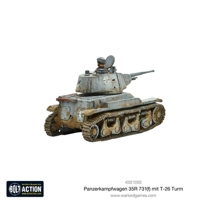 Bolt Action: German - Panzerkampfwagen 35R 731(f) mit T-26 Turm