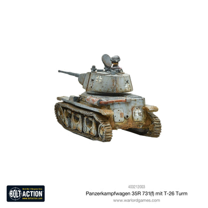Bolt Action: German - Panzerkampfwagen 35R 731(f) mit T-26 Turm