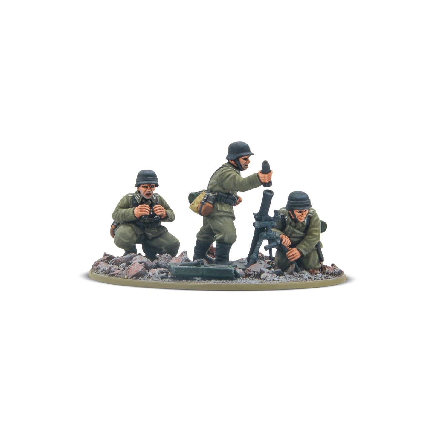 Bolt Action: German - German Veteran Infantry Medium Mortar Team