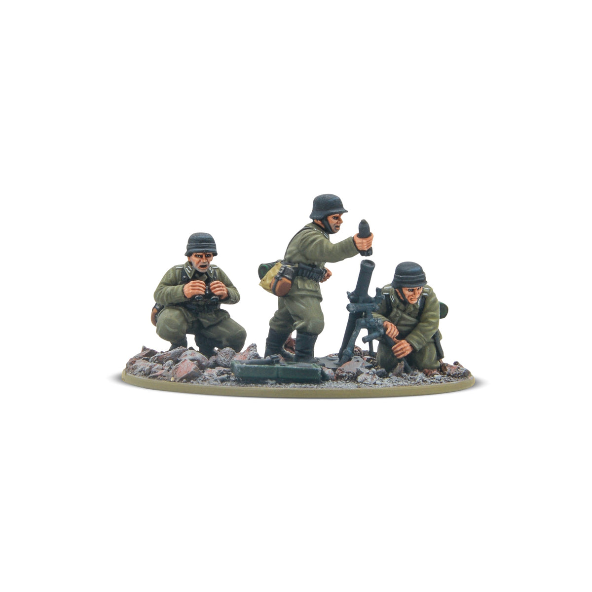 Bolt Action: German - German Veteran Infantry Medium Mortar Team