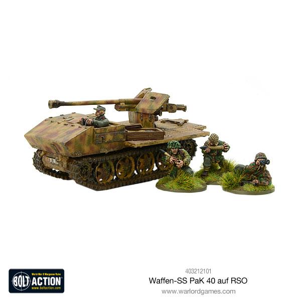 Bolt Action: German - Waffen-SS Pak 40 auf RSO
