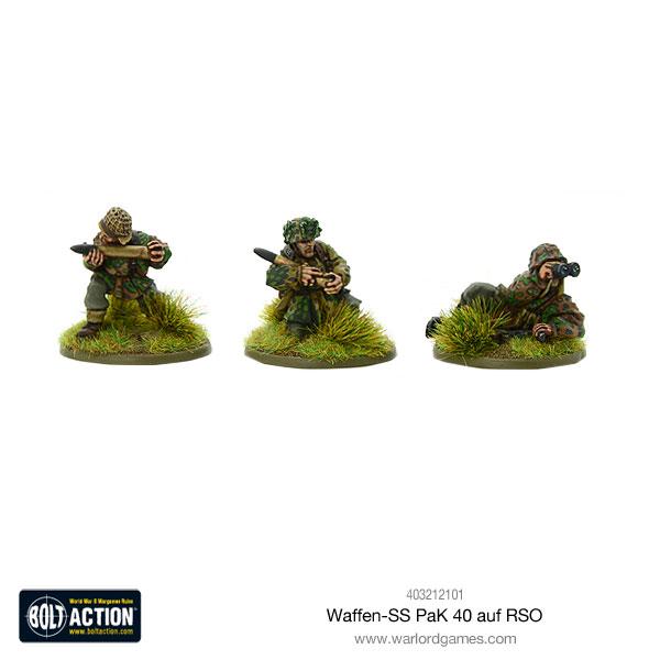 Bolt Action: German - Waffen-SS Pak 40 auf RSO
