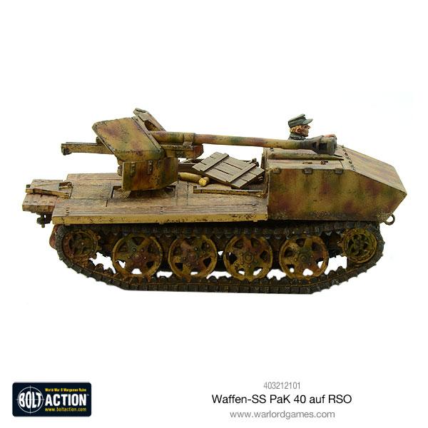 Bolt Action: German - Waffen-SS Pak 40 auf RSO